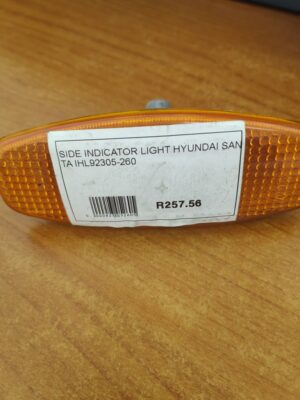 SIDE INDICATOR LIGHT HYUNDAI SANT (USED) P/NO:92305-260